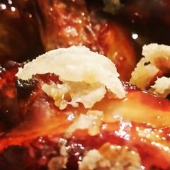 A picture of Root Beer Glazed Chicken Wings with Candied Ginger.