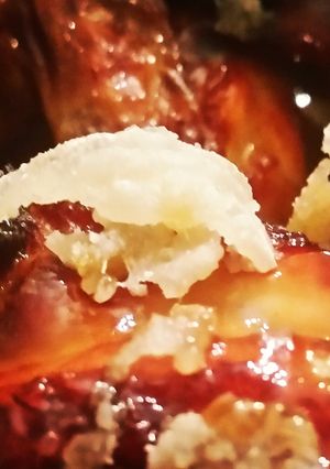 A picture of Root Beer Glazed Chicken Wings with Candied Ginger.