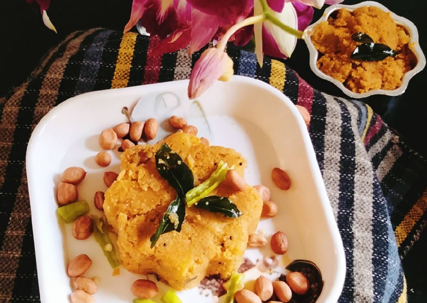 Tomato upma ❤️❤️❤️ 😋 🍅 vegetable upma