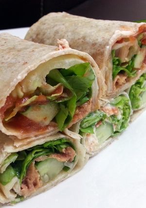 A picture of Breakfast Tortilla Roll.