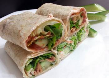 The New Way Making Recipe Breakfast Tortilla Roll Delicious Nutritious