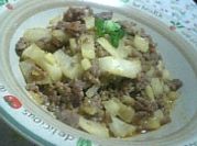 A picture of doubanjiang stir fry