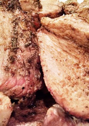 A picture of Roasted Boneless Pork Shoulder.