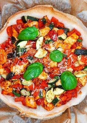 Une photo de Tarte poulet