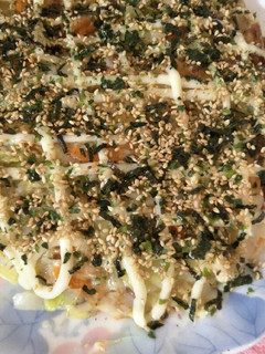 起司蔬食大阪燒 的食譜成品照片