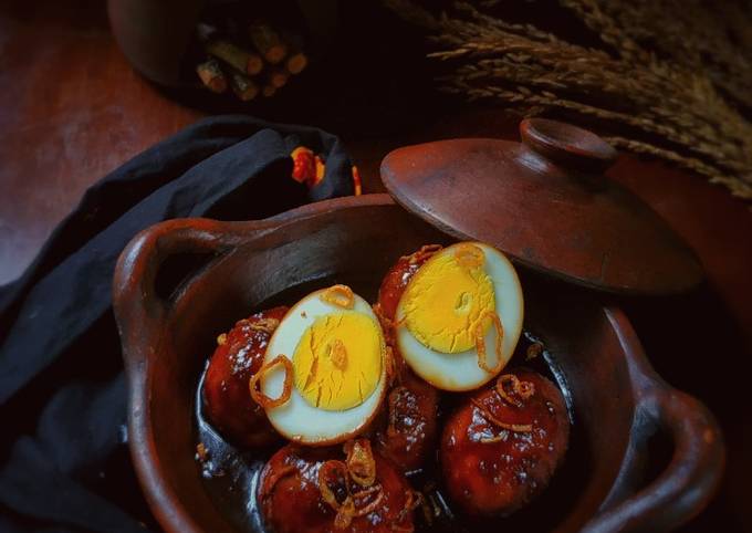 Resep Telur Bumbu Petis Khas Madura oleh Murni Bunda Pure