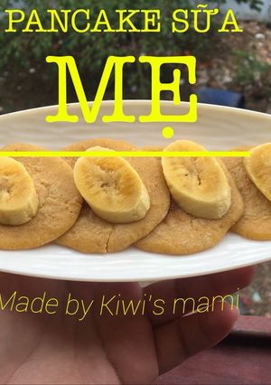 Hình của món Pancake sữa mẹ.