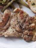 Muslos de pollo a la plancha