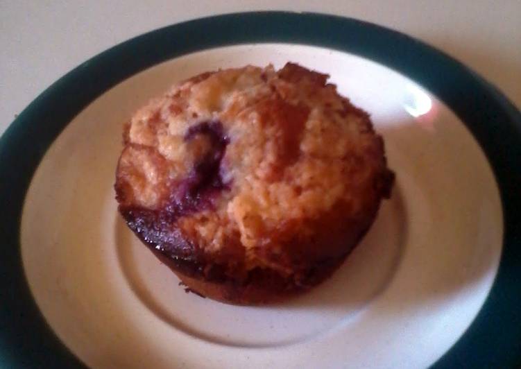 Easiest Way to Prepare Super Quick Homemade Blueberry muffins