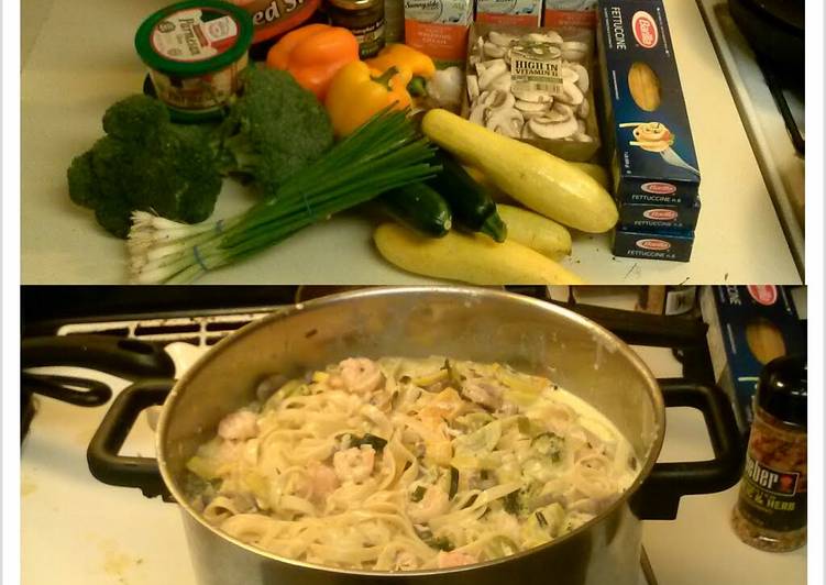 Recipe of Perfect Shrimp Alfredo