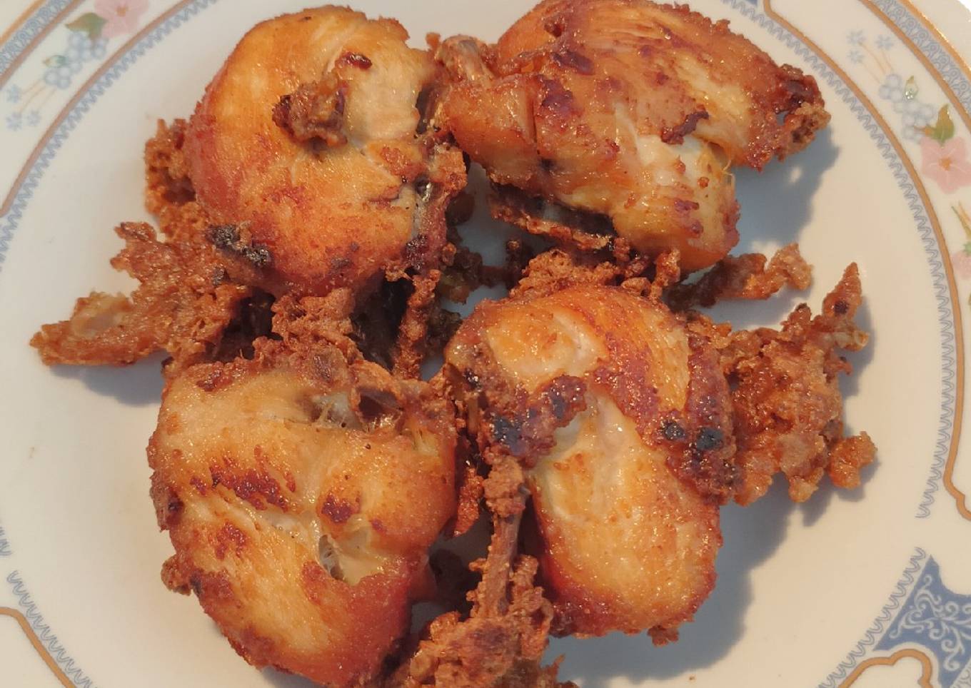 Cara Gampang Membuat Ayam goreng bawang putih Anti Gagal