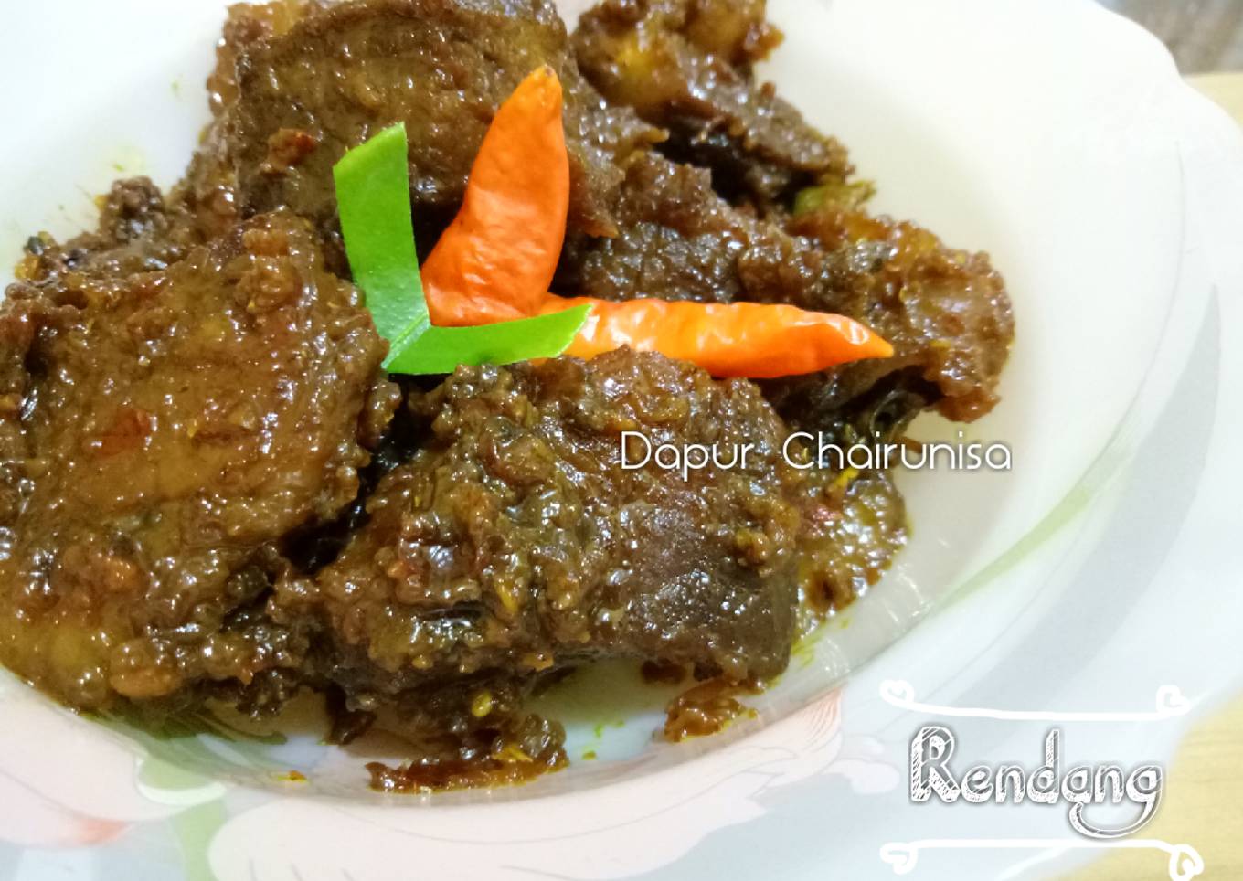 Rendang Daging Sapi