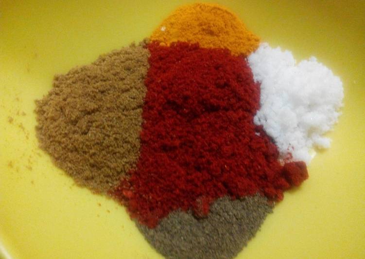 Recipe of Favorite Indian Spice Mix