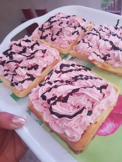 Eperhabos gofri recept fotója