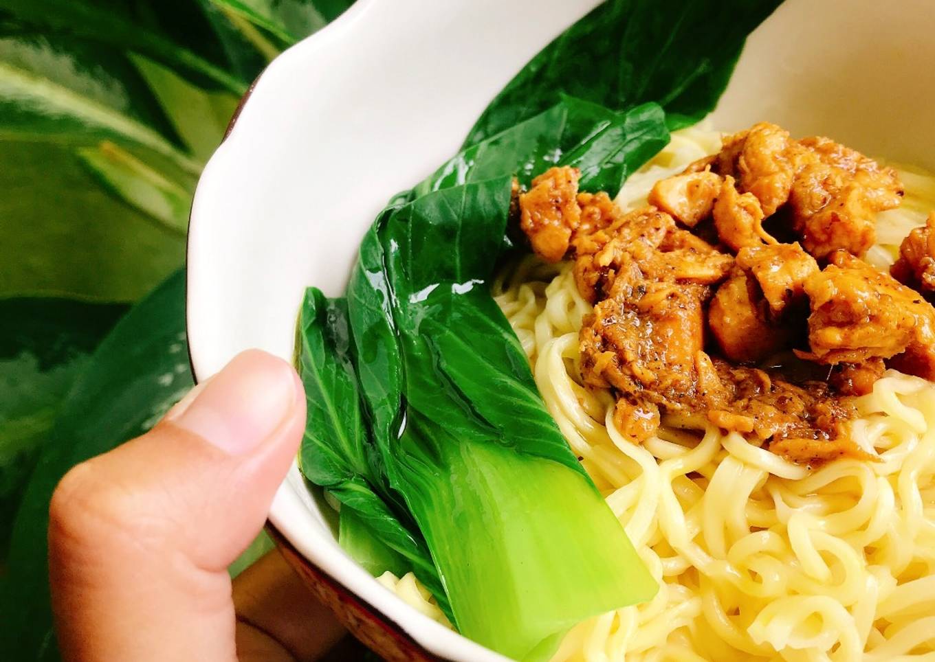 Mie ayam Home Made simple