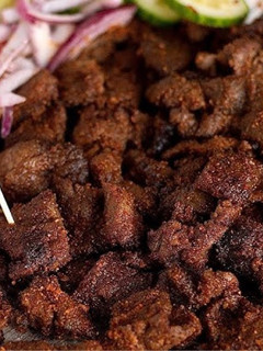 A picture of Beef Suya.