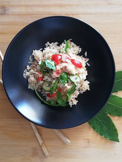 Foto di Insalata di riso 🍚🍅😋🍃🍃🍃