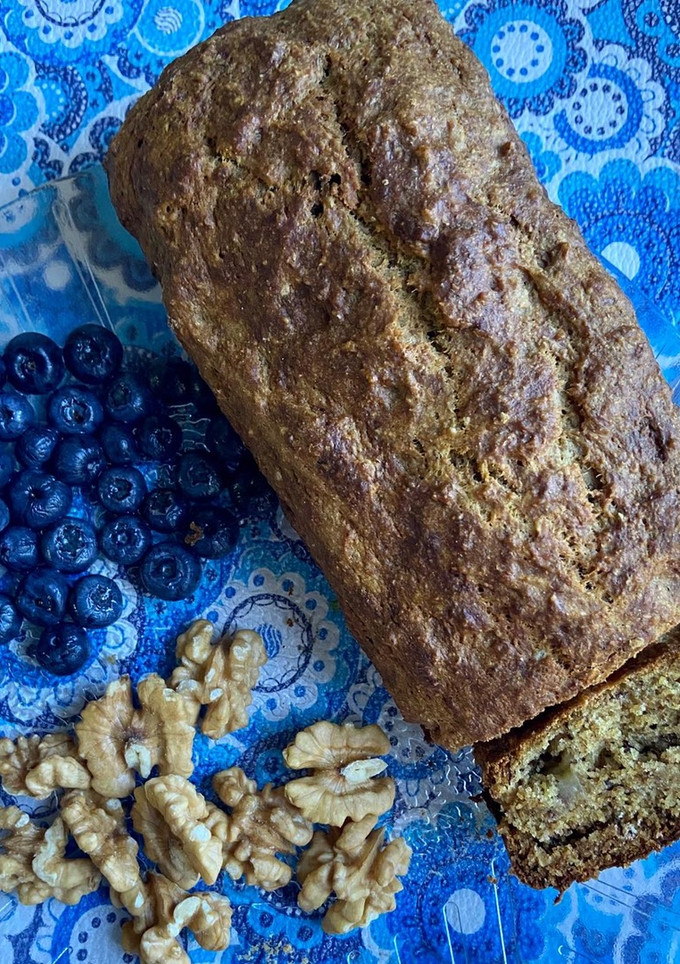 Una foto de Budín vegano de banana🍌