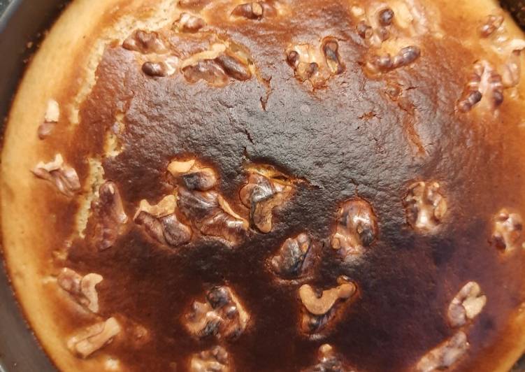 Steps to Prepare Homemade Chocolate Walnut Cake