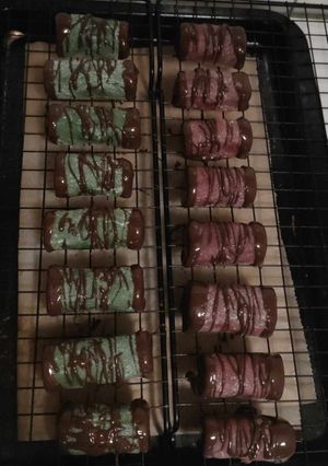 Sütés nélküli puncsrolád recept fotója