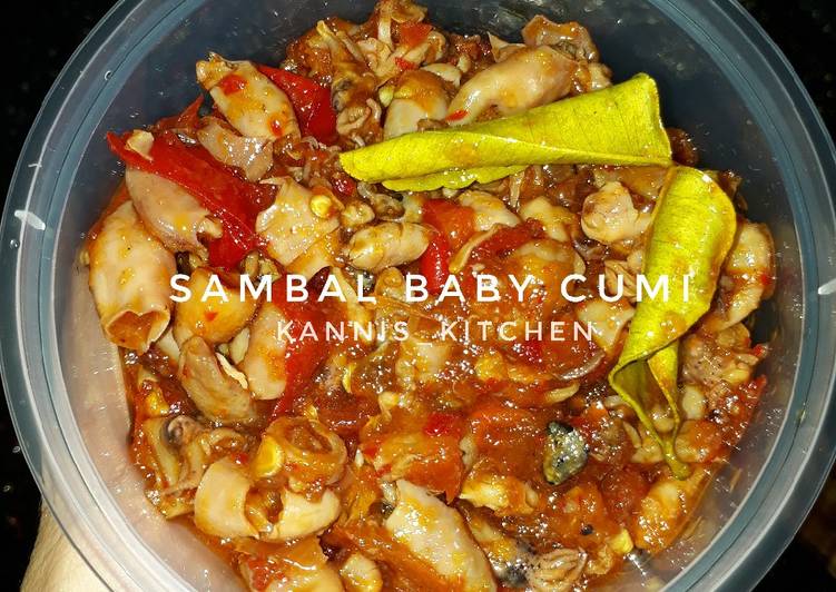 10. Sambal Baby Cumi