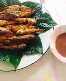 Cá linh cuốn lá lốt