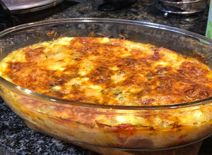 Una foto de Pastel de calabacines (zucchini)
