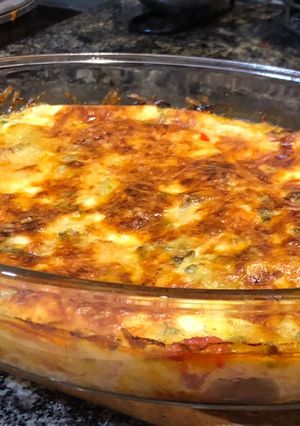 Una foto de Pastel de calabacines (zucchini)
