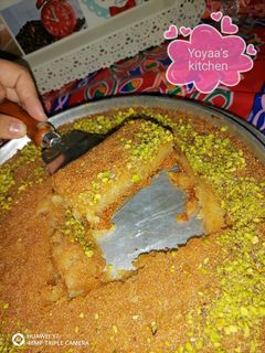 صورة لوصفة بسبوسه