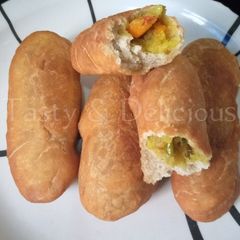 A picture of My Crunchy Potato Rolls.