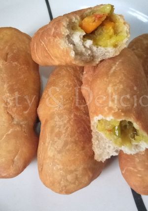A picture of My Crunchy Potato Rolls.
