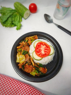 Foto resep Nasi Gila Pedas Manis