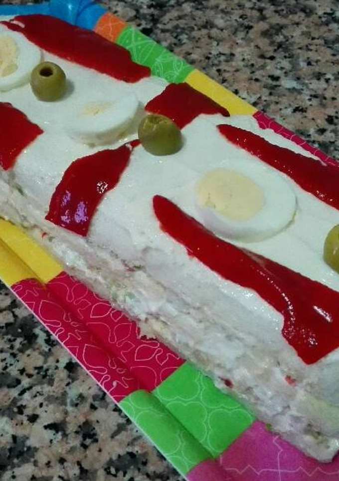 Una foto de Pastel vegetal