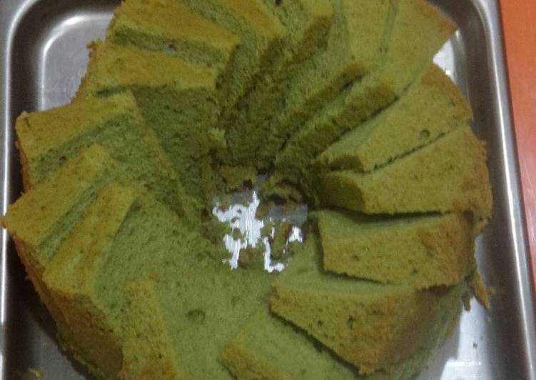 Langkah Mudah untuk Membuat GreenTea Chiffon Cake Anti Gagal