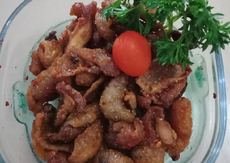 Kulit Ayam Garing Pedas - Ketofriendly