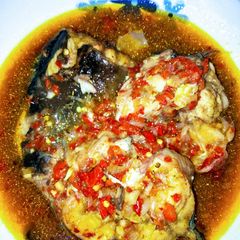 Catfish pepper soup A picture of Catfish pepper soup.