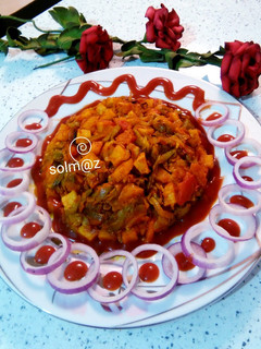 عکسی از دستور خوراک لوبیا سبز solm@z
