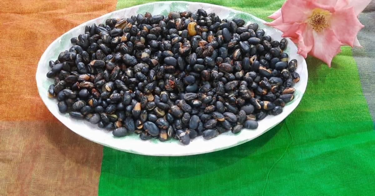 Oven Roasted Dry Black Beans Recipe by ZMA Cookpad