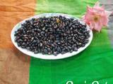 Oven Roasted Dry Black Beans