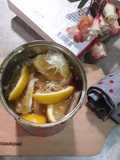 Lemon madu jahe permentasi(sirup probiotik/minuman probiotik)