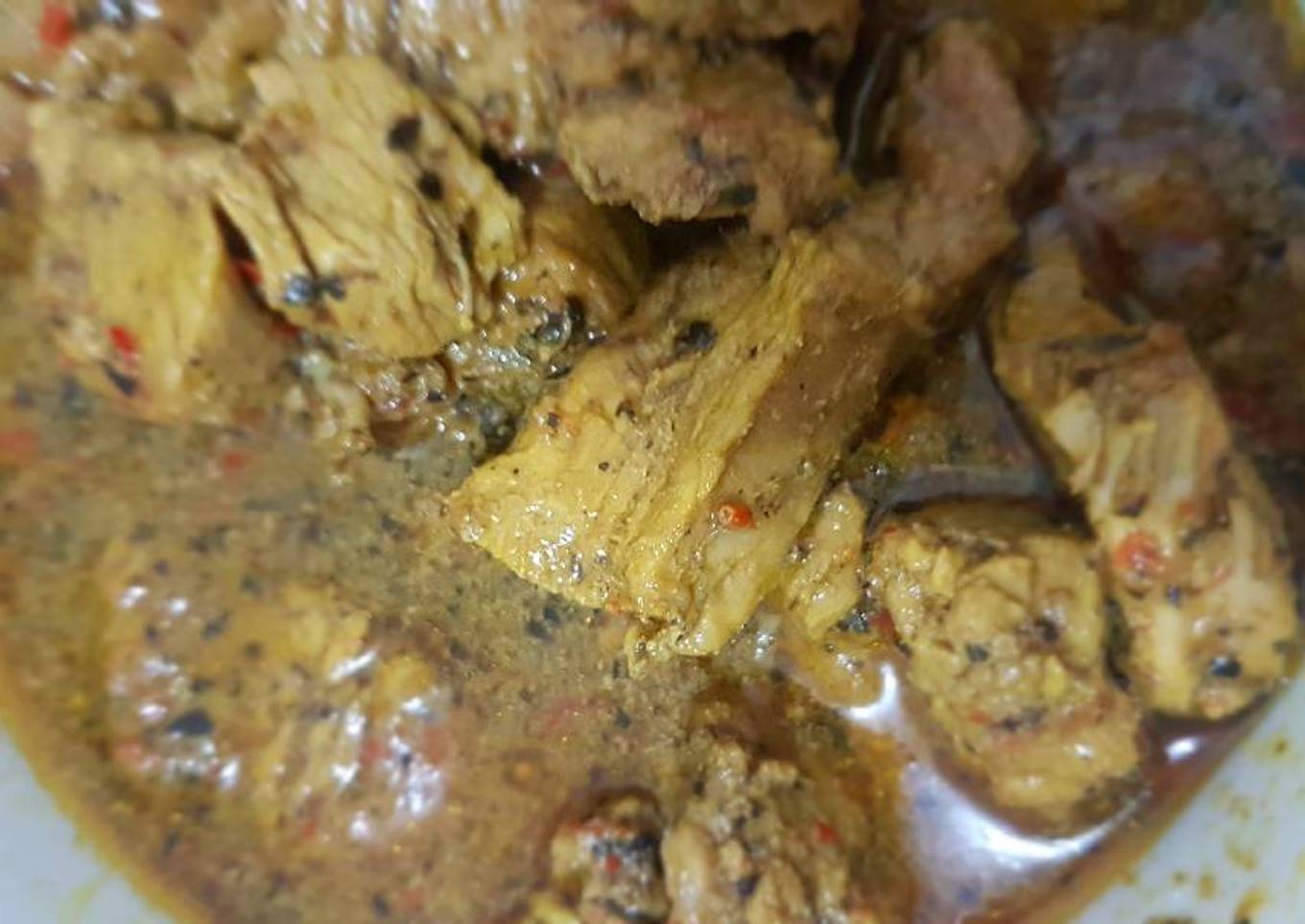 Daging sup cemangi
