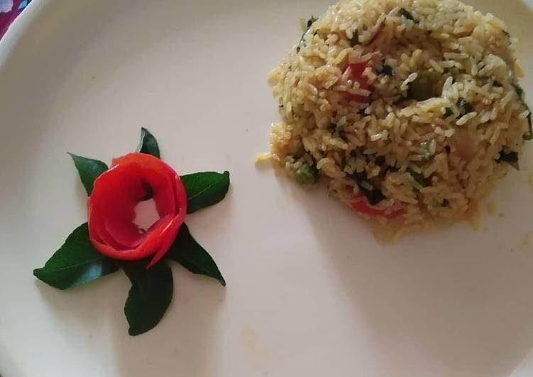 Simple Way to Prepare Super Quick Homemade Methi pulao