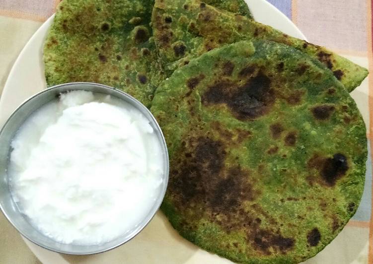 Methi - palak chapati