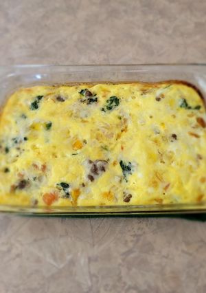 A picture of Veggie Breakfast Bake.