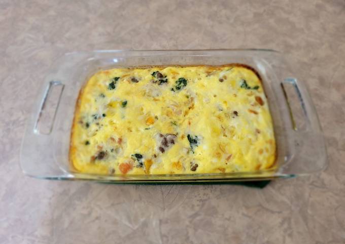 Easiest Way to Prepare Homemade Veggie Breakfast Bake