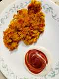 Cheese chilli rava pancake