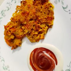 A picture of Cheese chilli rava pancake.