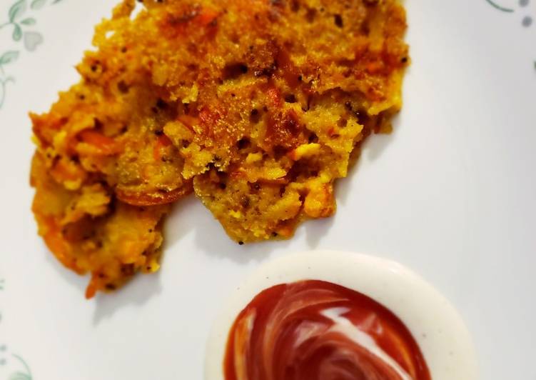 Simple Way to Prepare Homemade Cheese chilli rava pancake