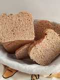 Pan de molde espelta integral sin corteza (sin horno)