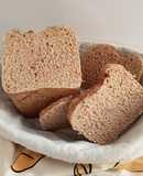 Pan de molde espelta integral sin corteza (sin horno)